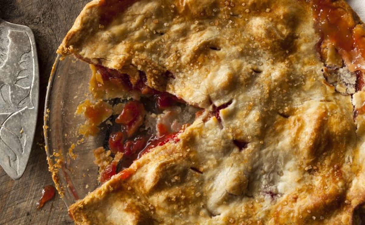 Springtime Rhubarb Pie